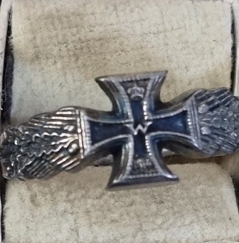 Patriotischer fingerring mit - patriotischer,