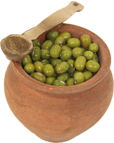Krippenzubehör oliventopf 3 - krippenzubehör,