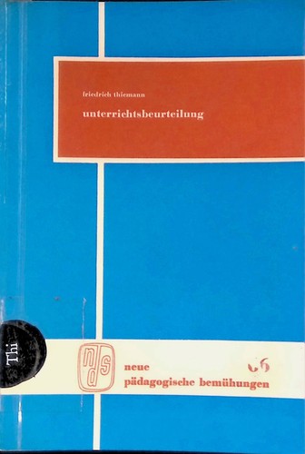 Unterrichtsbeurteilung neue - unterrichtsbeurteilung.,