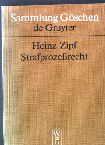 Strafprozessrecht sammlung - strafprozessrecht.,