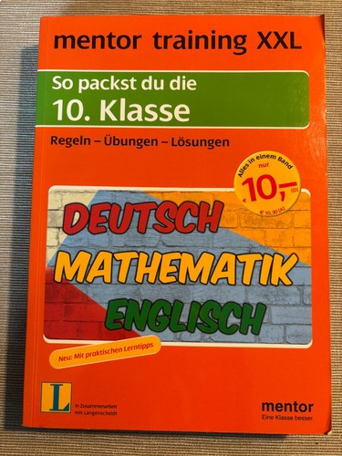 Mentor training xxl packst - training,