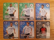 REWE DFB Deutschland 6 Original Sammelkarten Fussball EM Euro 2012 Polen Ukraine
