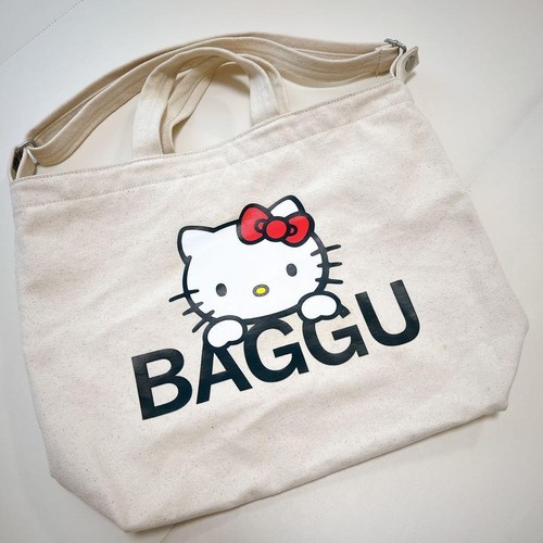 Baggu hello kitty canvas - canvas, 2way
