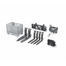 Bruder 02318 - Zubehör: Gitterpalette, Seilwinde und Frontladergabeln NEU