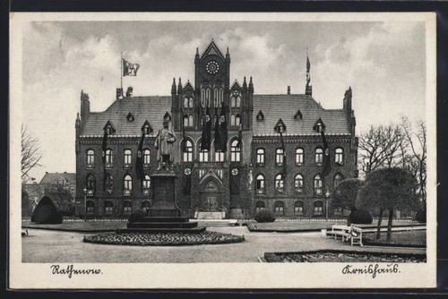 Ansichtskarte rathenow - ansichtskarte,