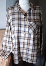 Hemdbluse Kariert Gr. 48