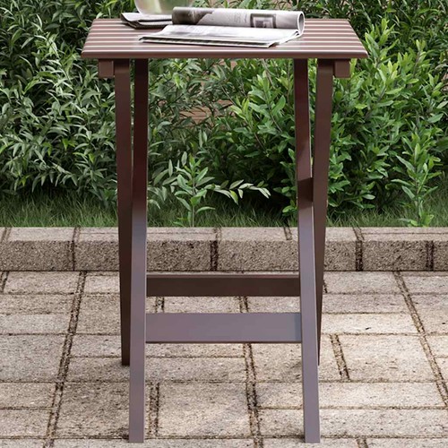 Beistelltisch klappbar braun - beistelltisch,