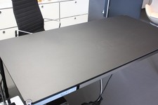 USM Haller Tisch 2,00x0,75 Linoleum schwarz Konferenztisch Schreibtisch 2,00m