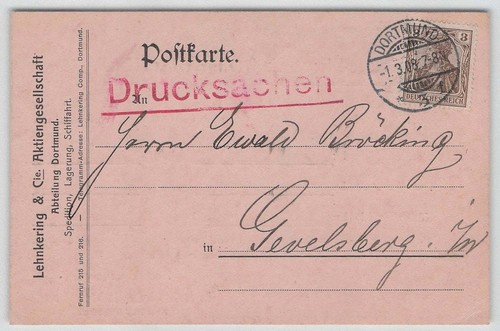 Reich heimatbeleg - d.,
