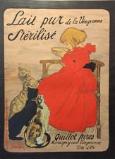 signiert Steinlen unten links - Handzeichnung Gouache -