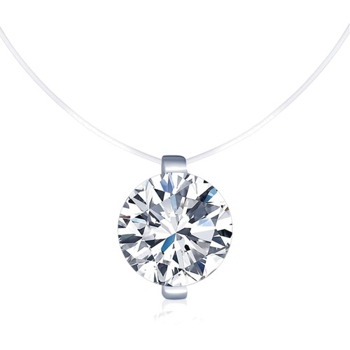 Schwebender stein kette damen - schwebender,