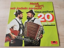 KLAUS und FERDL - Heidi wart' wir jodeln zerscht    LP   Polydor 