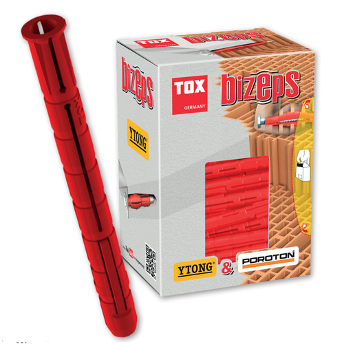 Tox bizeps dübel poroton - dübel,