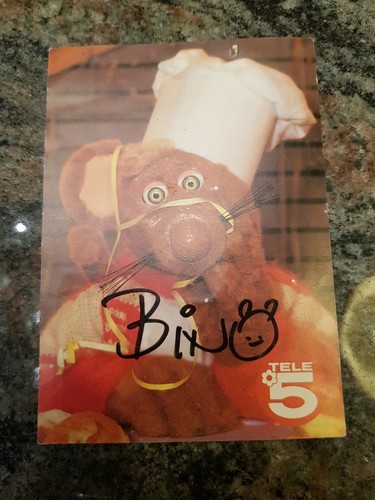 Bino autogramm tele 5 - tele,
