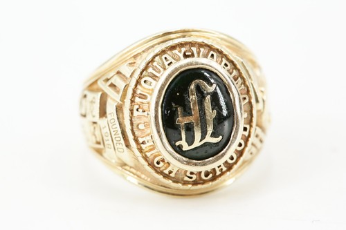 College ring karat high - 10,