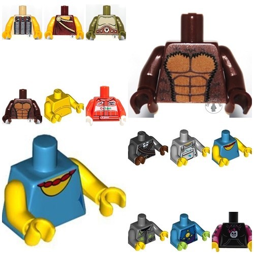 Lego torso oberkörper - torso,