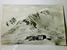 Oberstdorf. Nebelhornbahn - Bergstation mit Nebelhorngipfel. Alte Ansichtskarte 