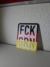 FCK GRN Show Kennzeichen