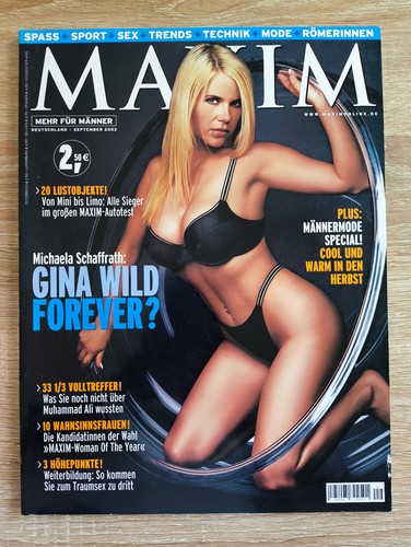 Maxim september 2002 - september, gina