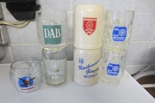 Alter Bierkrug Glaskrug