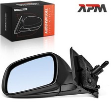 Außenspiegel Links Asphärisch Manuell einklappbar Lackierbar für Peugeot 307 3E