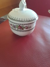 zuckerdose porzellan blumen Hutschenreuther Arabella