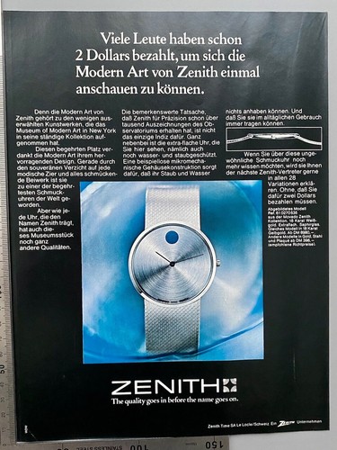 Movado zenith kollektion - movado,