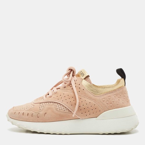 Tods sneaker rosa leder und - sneaker,