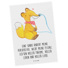 Postkarte Fuchs Magensonde -