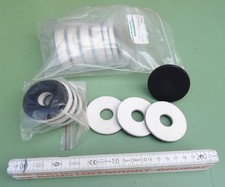 19 Filzring Ø 60x6mm Filzscheibe Polierscheibe Klett Halter Träger Schleifteller