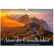 Atem der Unendlichkeit 2026 | Panorama-Kalender | Kalender | Spiralbindung