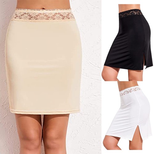 Damen halbrock kurz petticoat - halbrock,