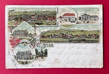 Litho AK EIBAU 1902 Mech