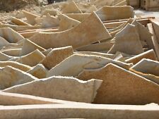 55m² Bodenplatten 8-12mm Terrassenplatten Naturstein Kalkstein Polygonalplatten