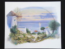 Windmühle am See ( Peter Motz ), Kunstdruck 50 x 60 cm