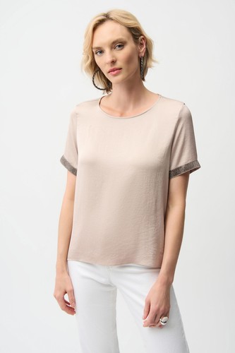 Joseph ribkoff top satin - joseph,
