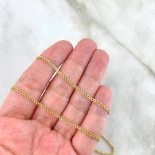 18k gelbgold kubanische - 18k,