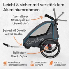 Qeridoo Fahrradanhänger QUPA