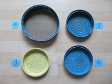 altes Sand-Sieb, Kinderspielzeug aus den 60er J., Metall, AUSWAHL aus 4 Modellen