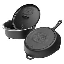 Camp Chef Classic Dutch Oven SDO-12 Deckel Pfanne 30 cm Grill Set Gusseisen