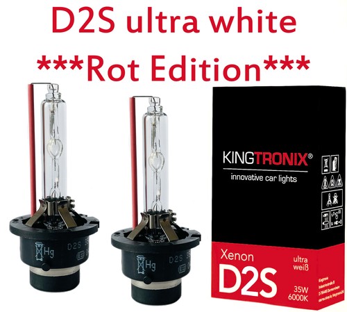 D2s xenon brenner rot - xenon, 6000k