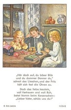 Fleißbildchen Heiligenbild