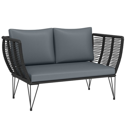 Gartensofa mit kissen sitzer - mit, 2-sitzer