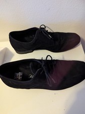 Diamant Herren Standardschuh Gr 10 Velours Schwarz