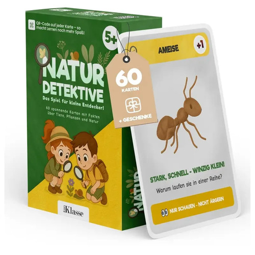 Natur detektive kartenspiel - detektive,