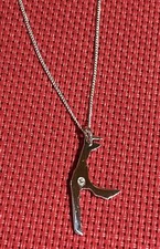 * Sylt Anhänger m. Brillant * inkl. Kette  NEU !!!