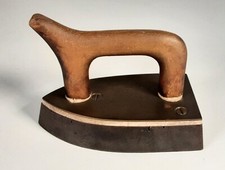 Antik bügeleisen massives - bügeleisen,,