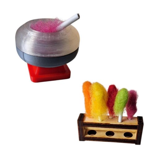 Miniatur zuckerwatte maschine - miniatur,
