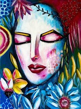 Acryl 2 Gemälde mix media