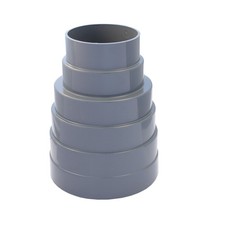 PVC Passstück Passkonus Fallrohrreduzierung DN 70 bis DN 100, 1 Stk.